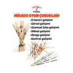 Mikado Spiel Oyun Çubukları Kutulu Hediye Paketi Karne Hediyesi
