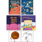 Mikado Yayınları - Uykusuz Ayı Monti + Hayvanat Bahçesinde Uyku Zamanı + Bir Fil Nasıl Uyur? + Ayıcıkların Uyku Vakti + Nokta / Peter Reynolds + Mış Gibi - 6 Kitap Set Uyku Öncesi Çocuk Kitapları