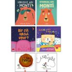 Mikado Yayınları - Uykusuz Ayı Monti + Utangaç Ayı Monti + Bir Fil Nasıl Uyur? + Ayıcıkların Uyku Vakti + Nokta / Peter Reynolds + Mış Gibi - 6 Kitap Set Uyku Öncesi Çocuk Hikaye Kitapları