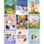 Mikado Yayınları – Yayazula + Bebekler Nereden Gelir? + Akıllı Tilkinin Masalı + Nerede Bu Yiyecekler? + Elmer + Yuvada + Güçlü Olmak + Bir Yumak Dostluk + Kibar Olmak – 9 Kitap Çocuk Hikaye Seti