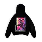 Mikasa Ackerman Hoodie - Attack on Titan Anime Tasarımı - Premium Kalite Kapüşonlu Sweatshirt (Siyah, M-L)