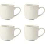 Mikasa Cranborne 4lü 320ML Seramik Krem Kupa Seti