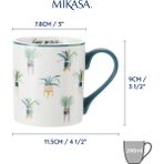 Mikasa Fine China 280ML Düz Taraflı Kupa Kaktüs