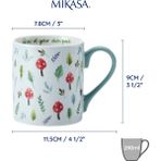 Mikasa Fine China 280ML Düz Taraflı Kupa Mantarlı