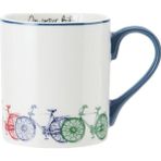Mikasa Fine China Bisiklet Desenli 280 ml Kupa