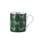 MIKASA Fine China Kelebek Desenli Kupa 280ml, MKCANBFLIES