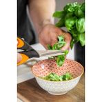 Mikasa KCBOWL06 Sırlı Seramik Kase Geometrik Mavi Desenli - Renkli - yok