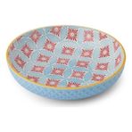 Mikasa MKPBOWLS32 Sırlı Seramik Kase Mavi Mozaik Desenli - 0 - 249 ml