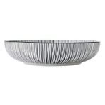Mikasa MKPBOWLS42 Sırlı Seramik Kase Siyah Çizgi Desenli - 0 - 249 ml