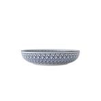 MIKASA MKPBOWLS43 Sırlı Seramik Kase Akdeniz Mavisi Desenli