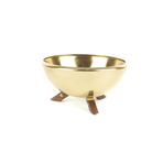 Mikasa Moor 26 x 14 cm Gold Ahşap Ayaklı Kase