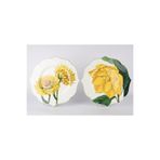 Mikasa Moor 2li Art Of Botanical Sarı Tatlı Tabağı 21 cm