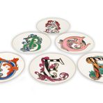 Mikasa Moor Alfabet 6'lı 20 cm Pasta Tabağı