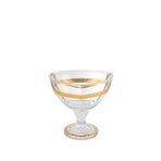 Mikasa Moor Angelic Gold Cam Ayaklı Dekoratif Kase 22 Cm - Altın
