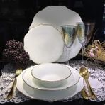Mikasa Moor Bellini Gold 74 Parça Yemek Takımı