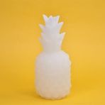 Mikasa Moor Beyaz 22 cm Ananas Ledli Mum