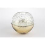 Mikasa Moor Bronz Cam Kapaklı Mum 18X16CM - yok