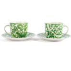 Mikasa Moor Emerald Garden 2li Çay Fincan Seti 220CC - Yeşil - 220 ml