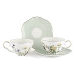 Mikasa Moor Eternal Flowers 2li Çay Fincan Seti 160CC - Renkli - 160 ml