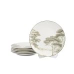 Mikasa Moor Forest Plaid 6Lı Pasta Tabağı 20Cm