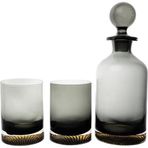 Mikasa Moor Füme Gold 3 Parça Viski Seti