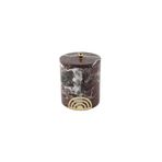 Mikasa Moor Gold Demir Büyük Bordo Mermer Kavanoz 13X13X16CM