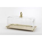 Mikasa Moor Gold Dik 35x17x20 cm Cam Kapaklı Sunumluk