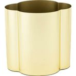 Mikasa Moor Gold Flower 15x11x15 cm Metal Vazo