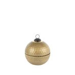 Mikasa Moor Gold Kapaklı Cam Espresso Martini Mum 13 Cm - Altın