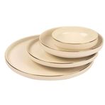 Mikasa Moor Gold Modern Altın 24 Parça Yemek Takımı Seti