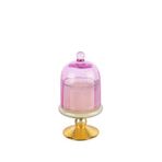 Mikasa Moor Gold Pembe Kapaklı Pink Champagne Cam Mum