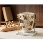 Mikasa Moor Krem Gold Butterfly Vazo 25x25cm