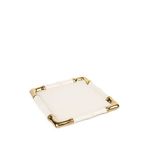 Mikasa Moor Krem Gold Porselen Kare Servis Tabağı 30 Cm