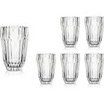 Mikasa Moor Kristal Kesimli 6lı Cam Meşrubat Bardağı 240ML P376.100541 - Şeffaf - 200 CC