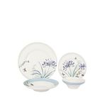Mikasa Moor Lavender Flutter Porselen 24 Parça 6 Kişilik Yemek Takımı