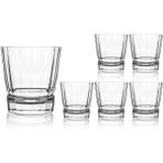 Mikasa Moor Macassar 6'lı Kristal Bardak 32 cl Şık Tasarım ve Modern Desen ile 6 Adet