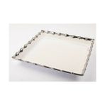 Mikasa Moor Mikasa Gümüş Kare Servis Tabağı 34 cm