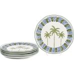 Mikasa Moor Palmiye Yeşil Mavi Servis Tabağı 27CM P374.121423 - 1 lt