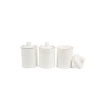 Mikasa Moor Pearl Mist 3lü Kavanoz Seti 600ml