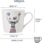Mikasa Tipperleyhill 380ML Fine China Kupa Geyik