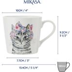 Mikasa Tipperleyhill 380ML Fine China Kupa Kedi
