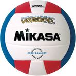 MIKASA VQ2000 Micro Cell Voleybol, VQ2000 Micro Cell Voleybol Topu (kırmızı/beyaz/mavi), VQ2000-ABD, kırmızı/beyaz/mavi, tek beden