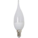 Mikasso 1 Adet Çok Kaliteli E14 Duy 5 Watt, 4200 Kelvin Beyaz Işık LED Ampul, Avize, Şamdan Ampulü Mum Ampul