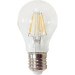 Mikasso 1 Adet K2 6W E27 2700K Sarı Işık A60 LED Flamanlı Rustik Ampul KES501 - Çok Renkli