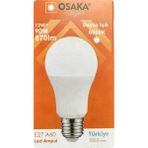Mikasso (1 Adet) Osaka 12W (90W) Beyaz Işık (6500K) E27 Duylu (Kalın Duy) LED Ampul