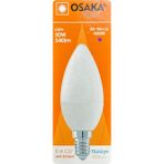 Mikasso (1 Adet) Osaka 6W (50W) Günışığı (4000K) E14 Duylu (Ince Duy) LED Mum Ampul - Çok Renkli