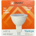 Mikasso (1 Adet) Osaka 7W (50W) Sarı Işık (3000K) G4 Duylu (Iğne Bacak) LED Çanak Ampul