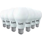 Mikasso 10 Adet LED Ampül Beyaz Renk 9 Watt Tasarruflu Yüksek Işık Gücü A Enerji Sınıfı 9W Ampül Ekonomik