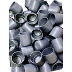 Mikasso 10 Adet Sandalye Profil Masa Ayağı Papucu Yuvarlak Plastik Tıpa Çap 3.5 cm Siyah