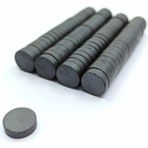 Mikasso 1000 Adet Yuvarlak 17 mm Mıknatıs Kömür Magnet Mıknatıs Turuncu Terracotta - Çok Renkli